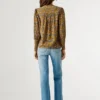 Blusa con estampado floral