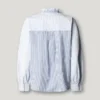 Blusa de popelín a rayas