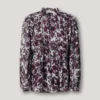 Blusa fluida con estampado floral