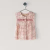Blusa sin mangas con estampado floral