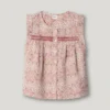 Blusa sin mangas con estampado floral