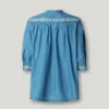 Blusa vaquera de corte recto