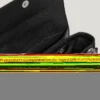 Bolso bandolera con solapa efecto piel
