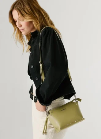 Bolso bandolera efecto piel
