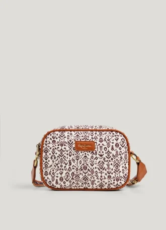 Bolso con estampado de cachemira