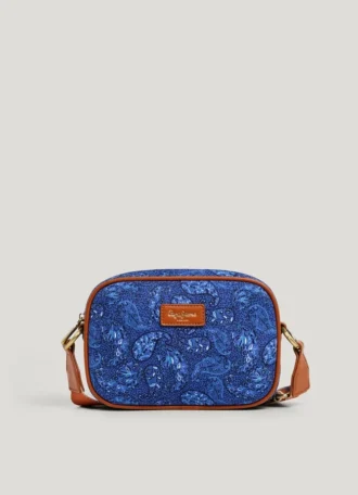 Bolso con estampado de cachemira