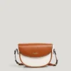 Bolso de hombro combinado con solapa Bolso de hombro combinado con solapa