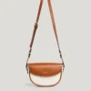 Bolso de hombro combinado con solapa Bolso de hombro combinado con solapa