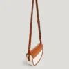 Bolso de hombro combinado con solapa Bolso de hombro combinado con solapa