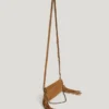 Bolso de hombro de ante con flecos Bolso de hombro de ante con flecos