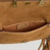 Bolso de hombro de ante con flecos Bolso de hombro de ante con flecos