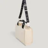Bolso de hombro de lona de algodón con logotipo estampado Bolso de hombro de lona de algodón con logotipo estampado