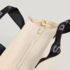 Bolso de hombro de lona de algodón con logotipo estampado Bolso de hombro de lona de algodón con logotipo estampado