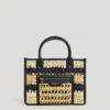 Bolso de hombro de rafia Bolso de hombro de rafia