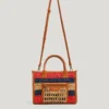 Bolso de hombro de rafia Bolso de hombro de rafia