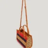 Bolso de hombro de rafia Bolso de hombro de rafia