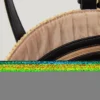 Bolso de hombro de rafia Bolso de hombro de rafia