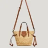 Bolso de hombro de yute Bolso de hombro de yute
