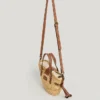 Bolso de hombro de yute Bolso de hombro de yute