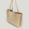 Bolso shopper con efecto piel Bolso shopper con efecto piel