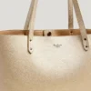 Bolso shopper con efecto piel Bolso shopper con efecto piel