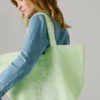 Bolso shopper con estampado del logotipo Bolso shopper con estampado del logotipo