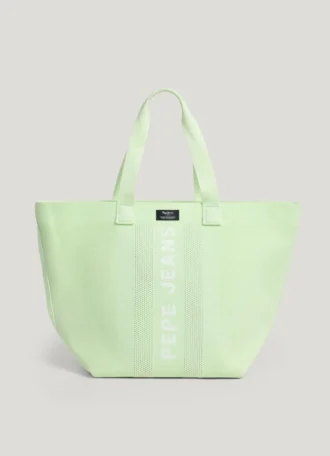 Bolso shopper con estampado del logotipo