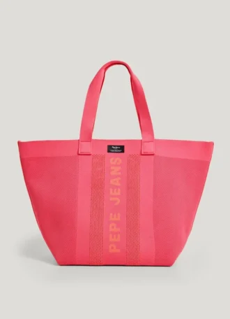 Bolso shopper con estampado del logotipo