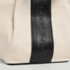 Bolso shopper con logotipo en relieve