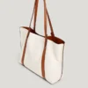 Bolso shopper de sarga Bolso shopper de sarga
