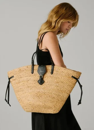 Bolso shopper de yute