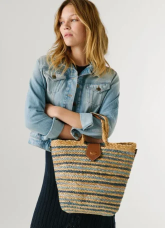 Bolso shopper de yute