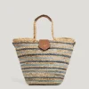 Bolso shopper de yute Bolso shopper de yute