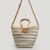Bolso shopper de yute Bolso shopper de yute