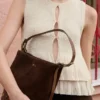 Bolso tipo cubo de ante Bolso tipo cubo de ante