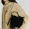 Bolso tipo cubo de ante Bolso tipo cubo de ante