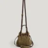 Bolso tipo cubo de ante Bolso tipo cubo de ante