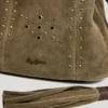 Bolso tipo cubo de ante Bolso tipo cubo de ante