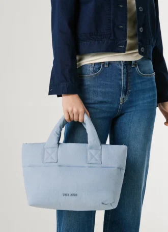Bolso tote acolchado