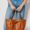 Bolso tote con efecto piel Bolso tote con efecto piel