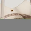 Bolso tote con efecto piel y tachuelas