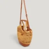 Bolso tote de rafia Bolso tote de rafia