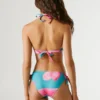 Braguita de bikini con estampado floral