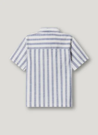 Camisa a rayas de corte holgado