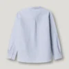 Camisa a rayas de corte holgado Camisa a rayas de corte holgado