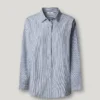 Camisa a rayas de corte holgado