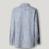 Camisa a rayas de corte holgado