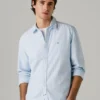 Camisa a rayas de corte regular