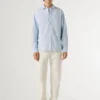 Camisa a rayas de corte regular