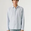 Camisa a rayas de corte regular